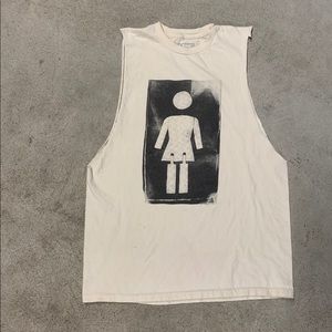 Unisex Women’s Sign Tee, Size: M